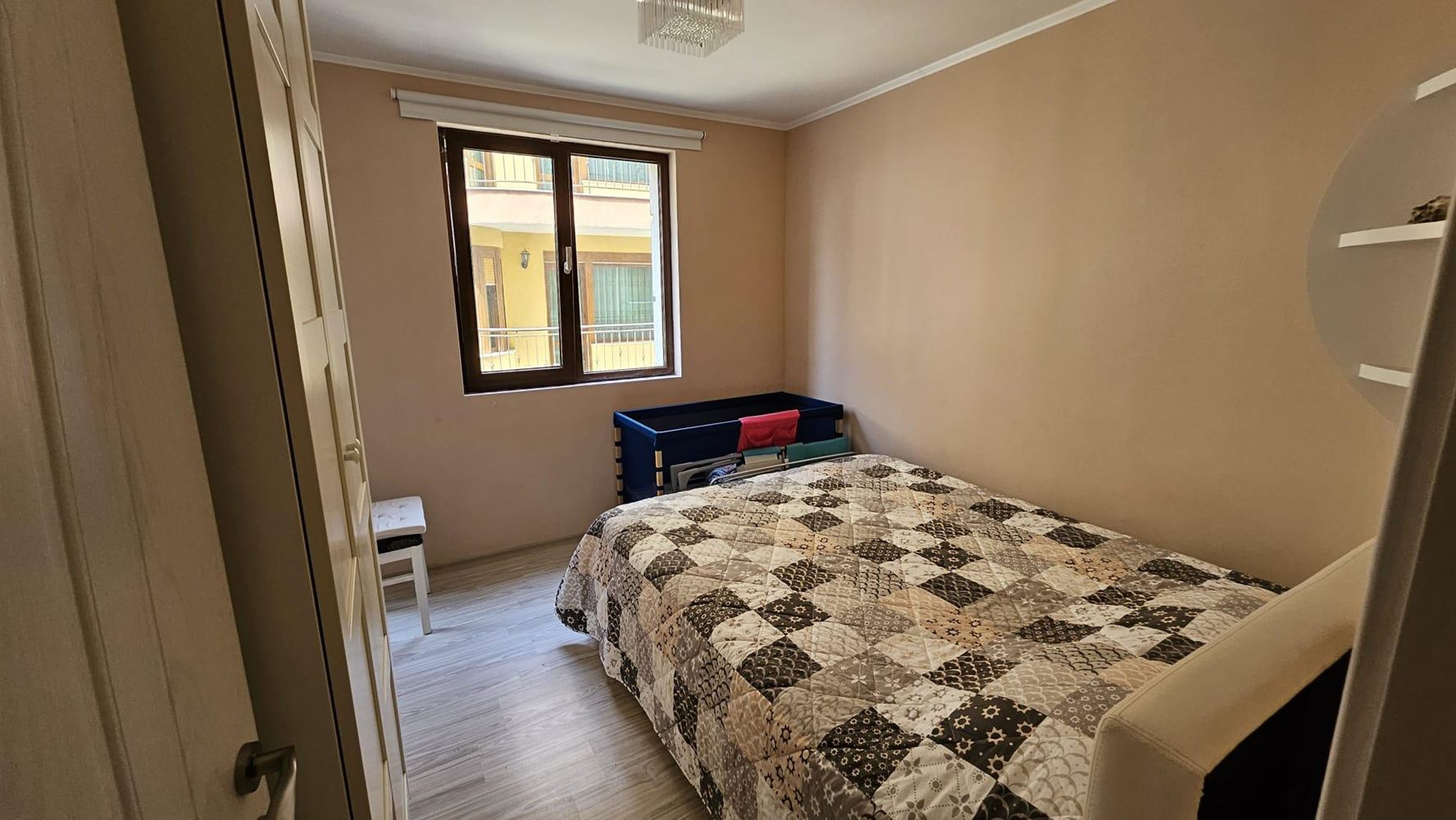 Sea Comfort in Nessebar – One-Bedroom Apartment Just Steps from the Beach with No Maintenance Fee