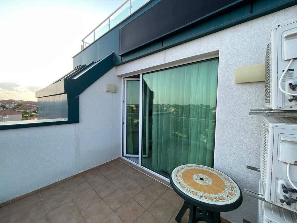 Panoramic two-bedroom apartment with sea view in Ravda – light, space and low maintenance fee