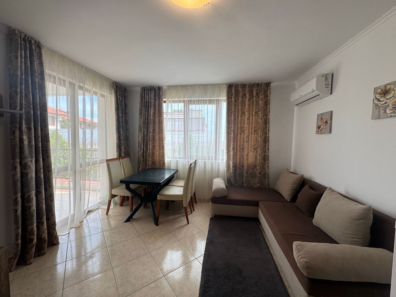 One-Bedroom Apartment in a Gated Complex in Aheloy – Fully Furnished and Ready to Move In