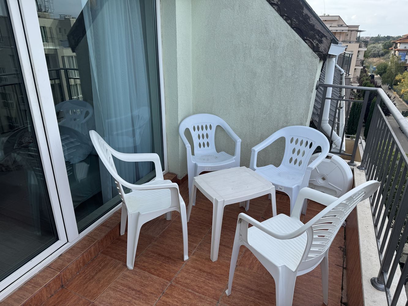 One-bedroom apartment with panoramic views in the heart of Sunny Beach