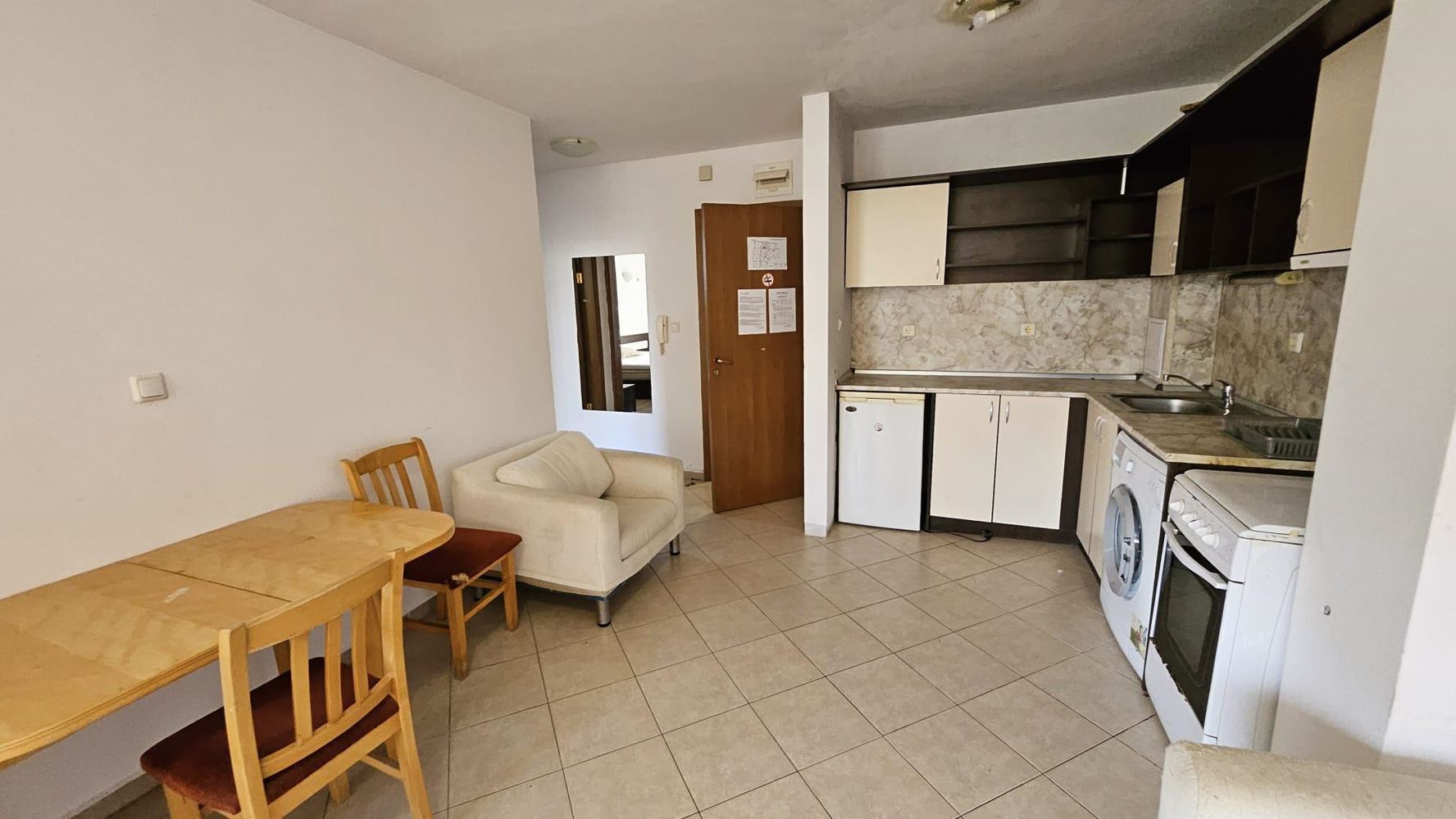 One-bedroom apartment 200 m from the beach in Sunny Beach – excellent location and investment potential