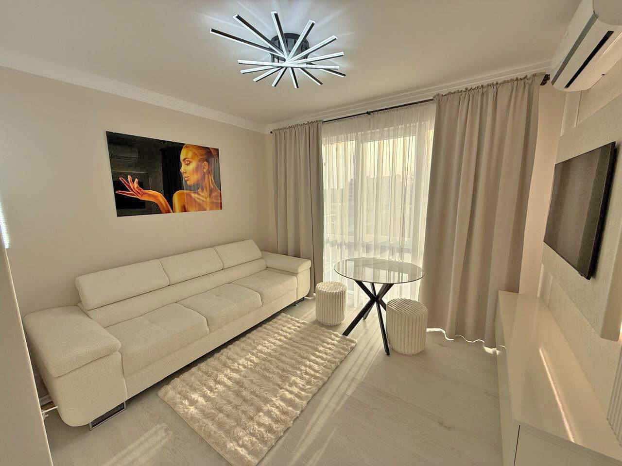 Luxuriously furnished one-bedroom apartment in Sunny Beach – peace, greenery, and excellent location