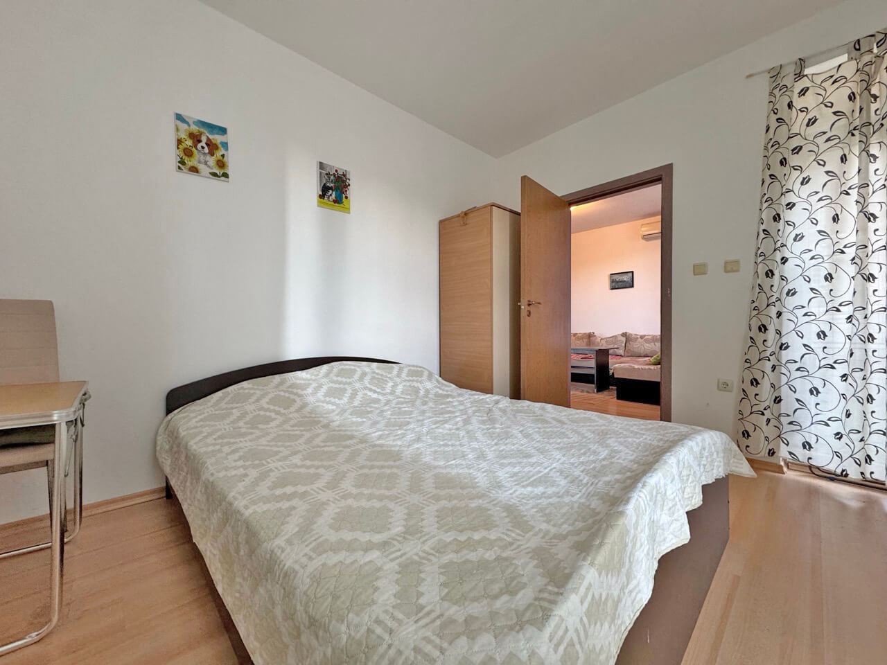 Functional Three-room Ground Floor Apartment in a Modern Complex in the Sunny Beach Area