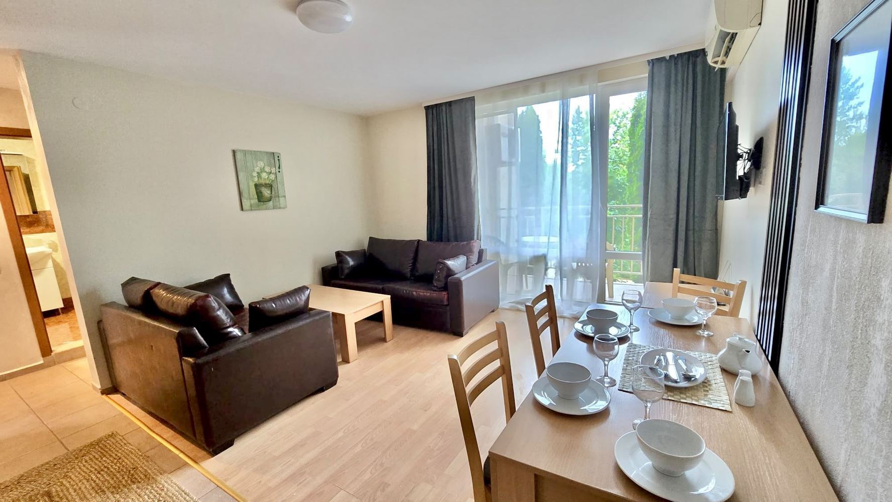 Spacious Two-Bedroom Apartment in Sunny Beach – Fully Furnished and Ready to Move In