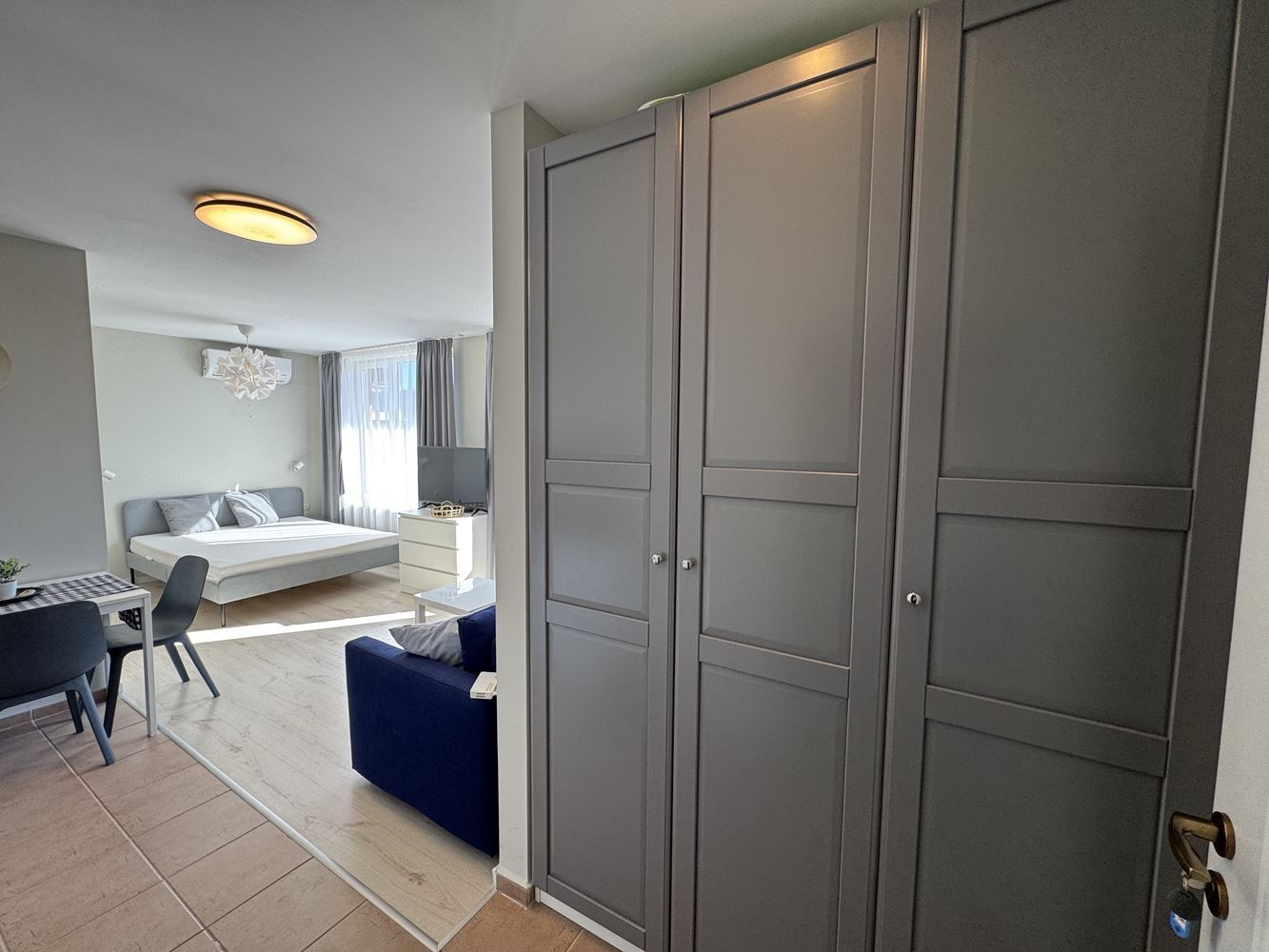 Studio with pool view in a complex with excellent infrastructure in Sunny Beach