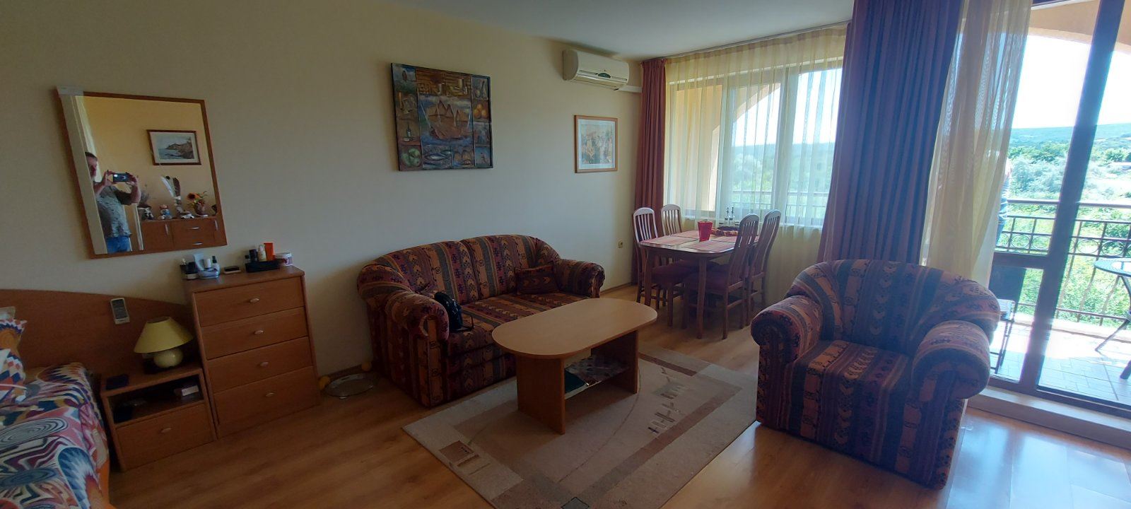 Spacious Studio in a Complex in Obzor, Surrounded by Greenery and a Short Walk from the Sea
