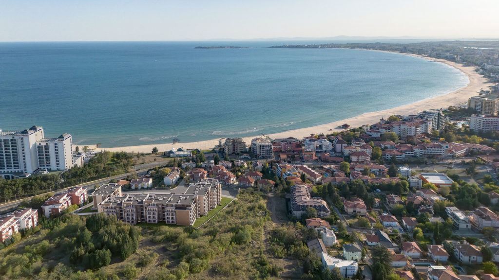 New studio with sea and mountain views in Sveti Vlas – a perfect opportunity for your dream home by the sea