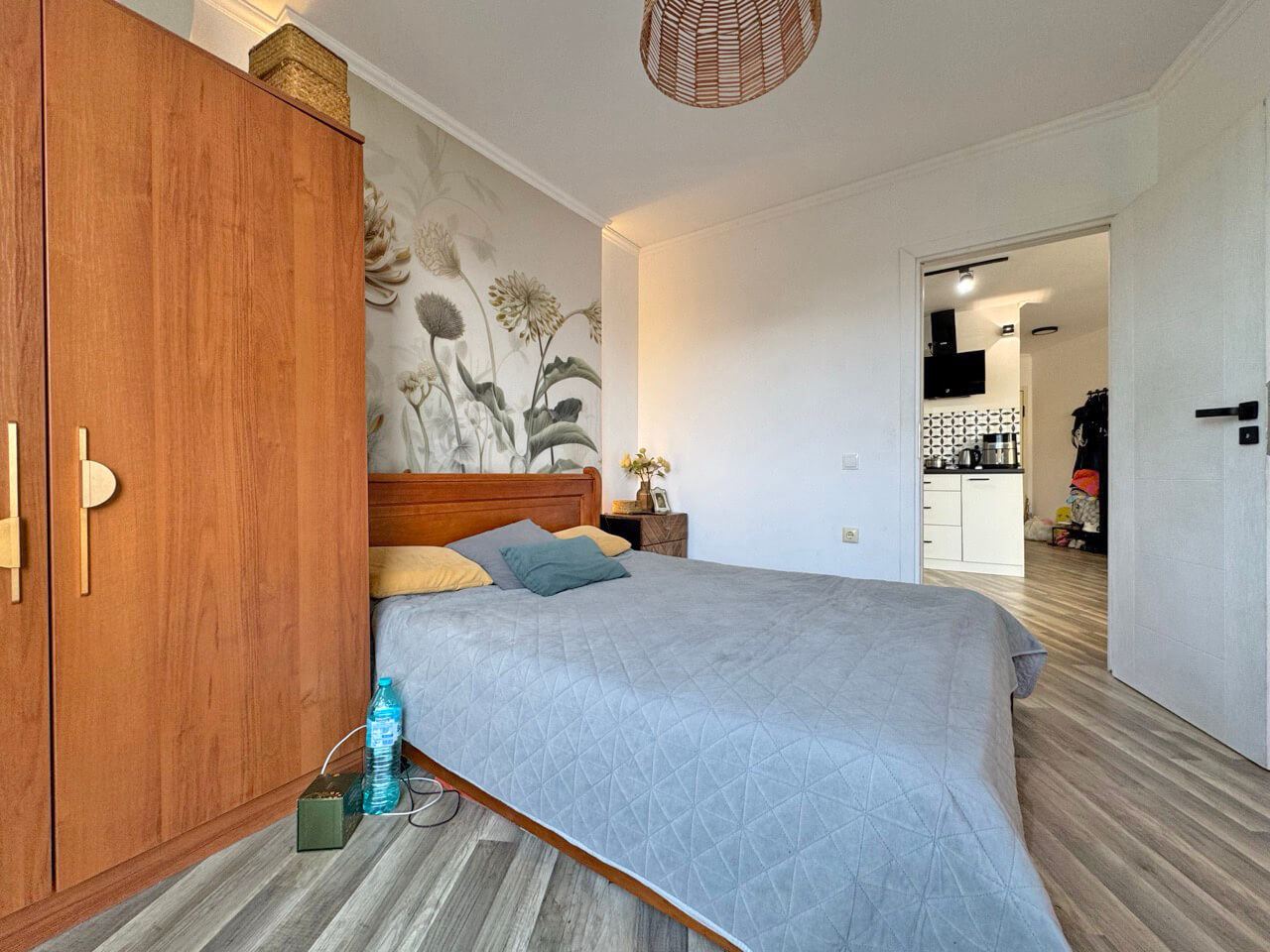 Apartment with modern furnishings and a large terrace 200 m from the beach in Sunny Beach