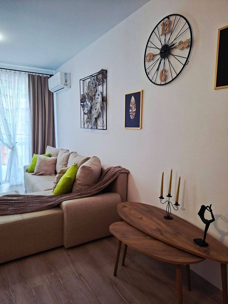 Stylish one-bedroom apartment with low maintenance fee in Sunny Beach – comfort, security and an excellent seaside investment