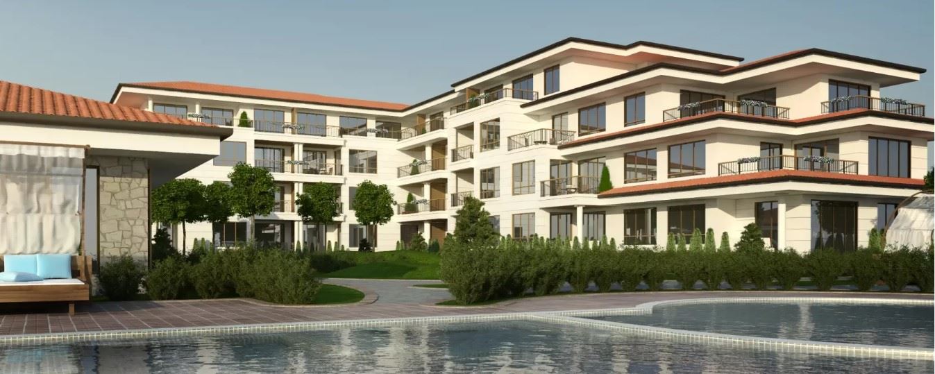 Furnished One-Bedroom Apartment in a New Complex in Aheloy – Peace, Greenery and Comfort by the Sea