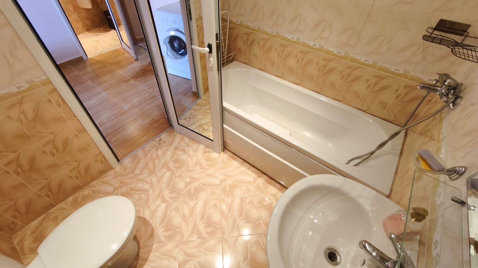 Spacious Two-Bedroom Apartment with Sea View in Sveti Vlas, 200 Meters from the Beach