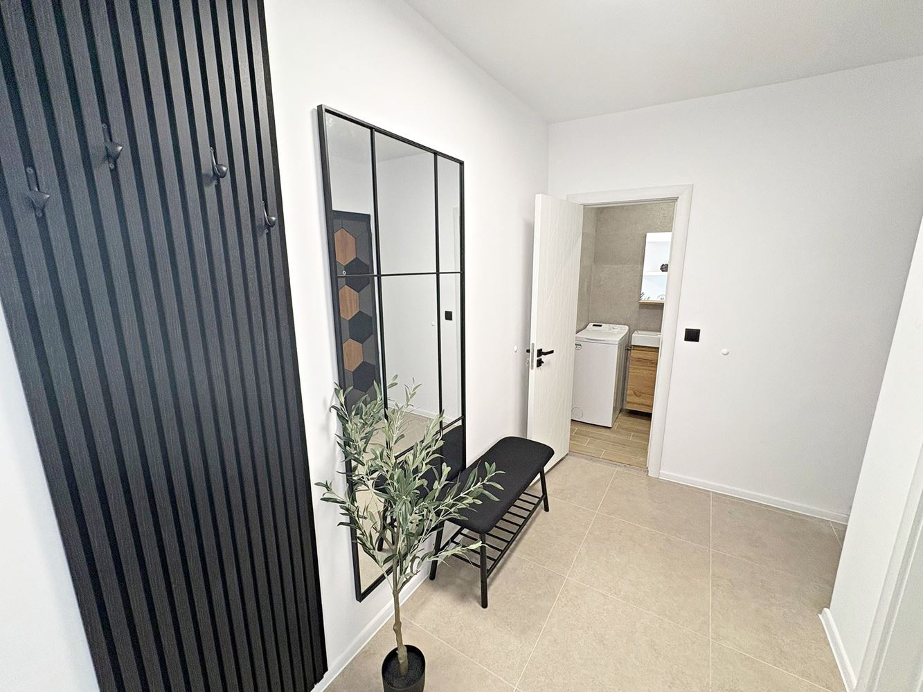 Two independent residential spaces with sea view in the center of Sveti Vlas – designer interior and private parking space