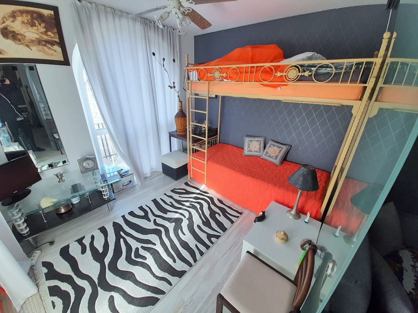Spacious Studio Apartment with Separate Living Areas in a Prestigious Complex Near Cacao Beach in Sunny Beach