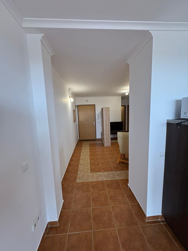 Pomorie – Spacious Two-Bedroom Apartment on the First Line with Sea View and Low Maintenance Fee