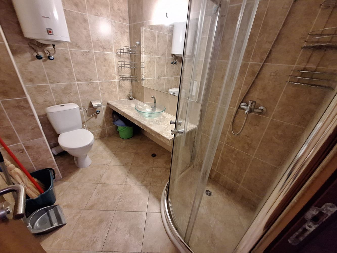 One-bedroom apartment with panoramic pool view – Sunny Beach, only 300 m from the sea