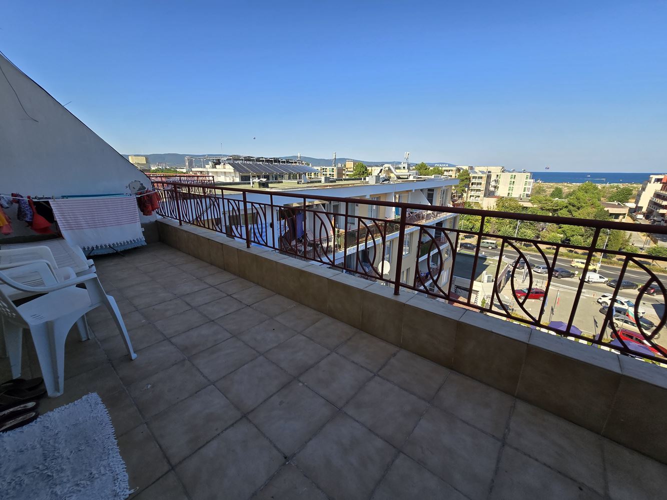 Maisonette with a Beautiful Sea View in Sunny Beach – Excellent Location Only 200 Meters from the Beach