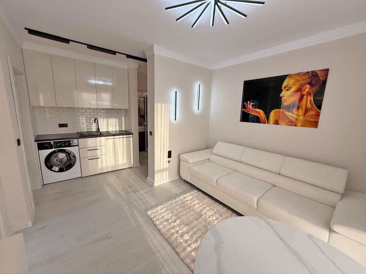 Luxuriously furnished one-bedroom apartment in Sunny Beach – peace, greenery, and excellent location