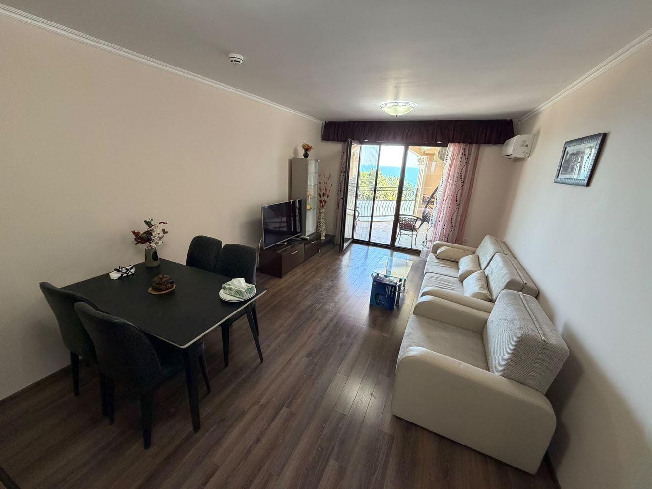 Spacious One-Bedroom Apartment with Panoramic Sea View in a Luxury First-Line Complex in Nessebar