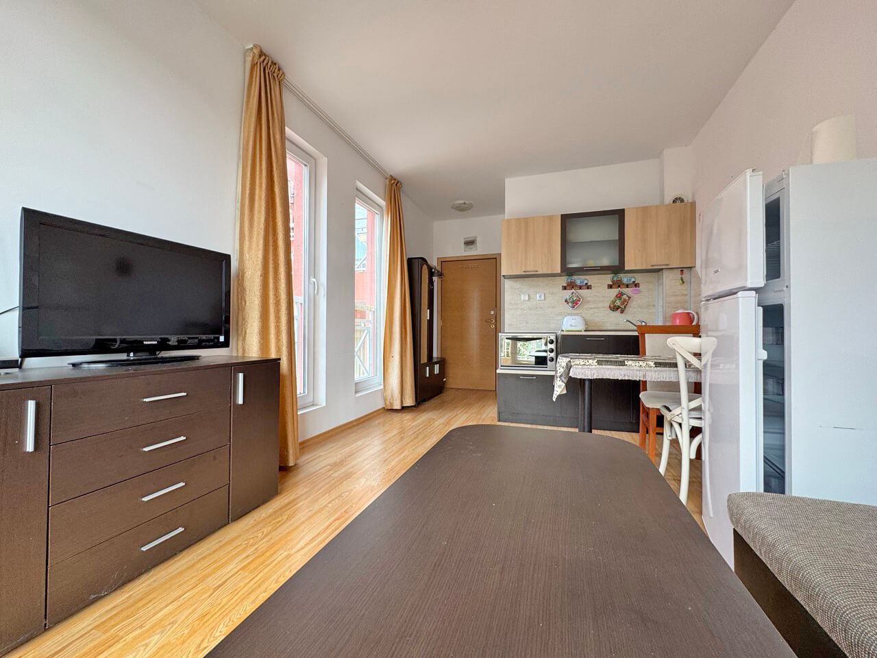 Furnished Studio with Pool View in Sunny Beach – Excellent Opportunity for Holidays and Investment
