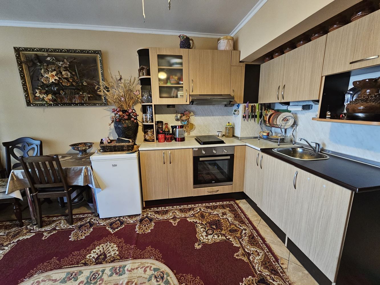 Studio with sea view in Sveti Vlas – with parking space and no maintenance fee