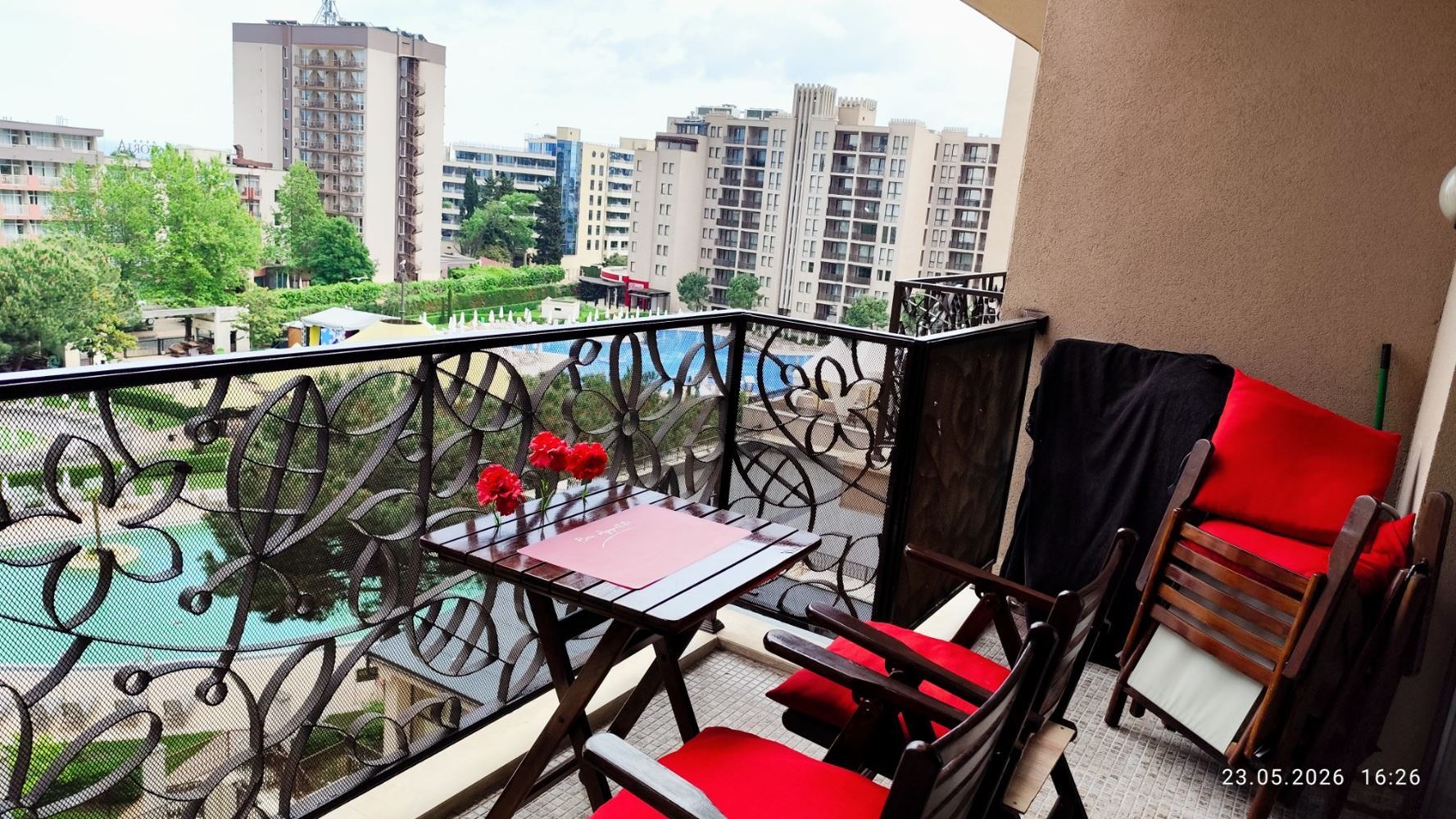 One-Bedroom Apartment with Pool View and Partial Sea View in Sunny Beach – Excellent Choice for Holidays and Investment