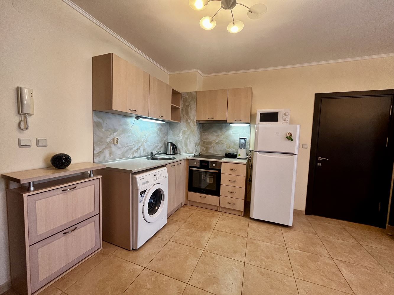 Spacious Two-Bedroom Apartment in Nessebar – Fully Furnished and Ready to Move In