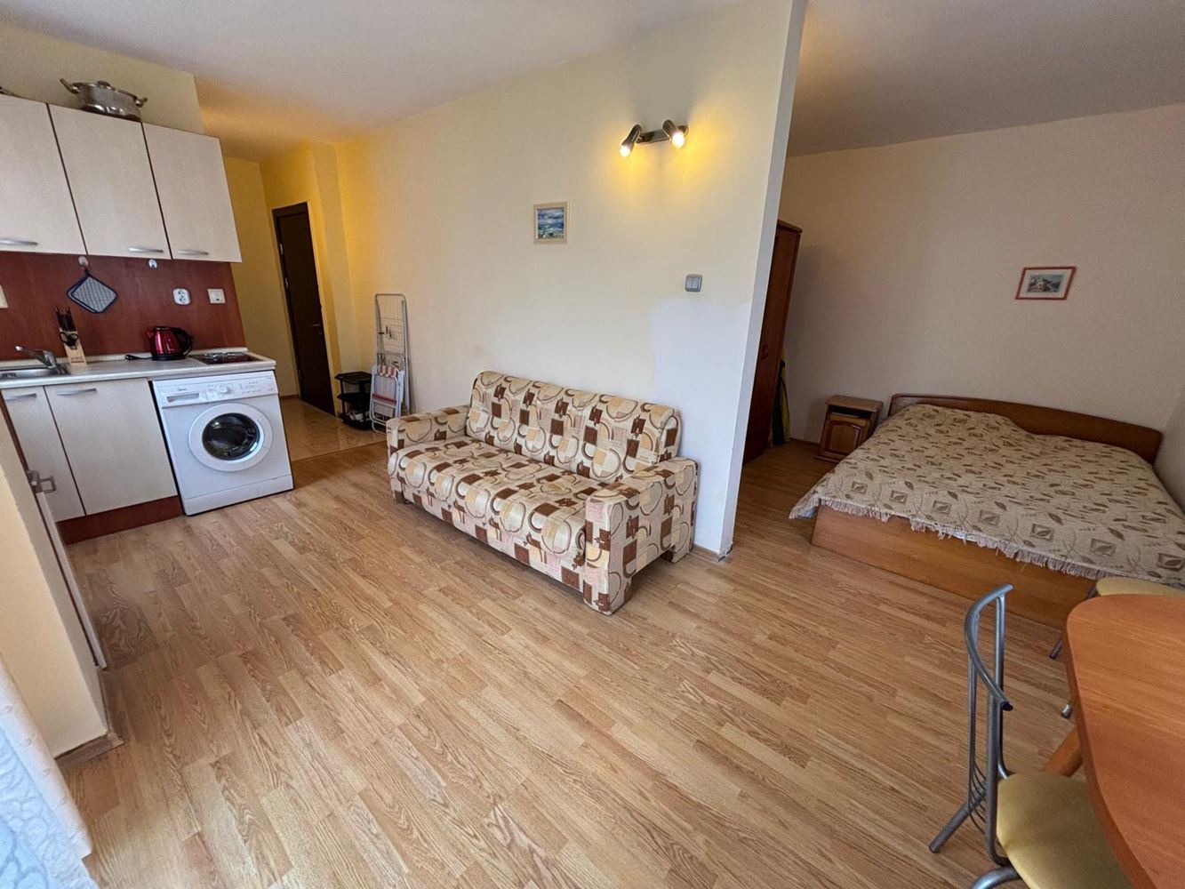 Spacious Studio Apartment Without Maintenance Fee in Nessebar in an Excellent Location Close to the Sea