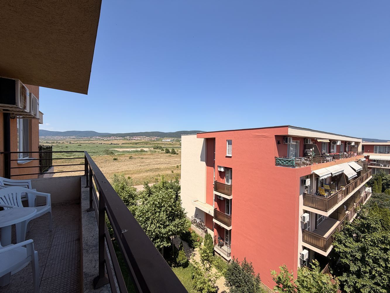 Spacious Apartment with Two Bedrooms in Sunny Beach – Panoramic View and Quiet Location
