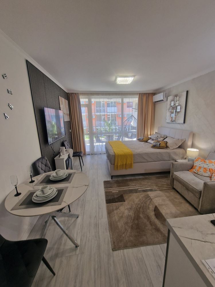 Stylish Studio in a New Modern Complex in Sunny Beach – Southern Exposure and Excellent Investment Opportunity