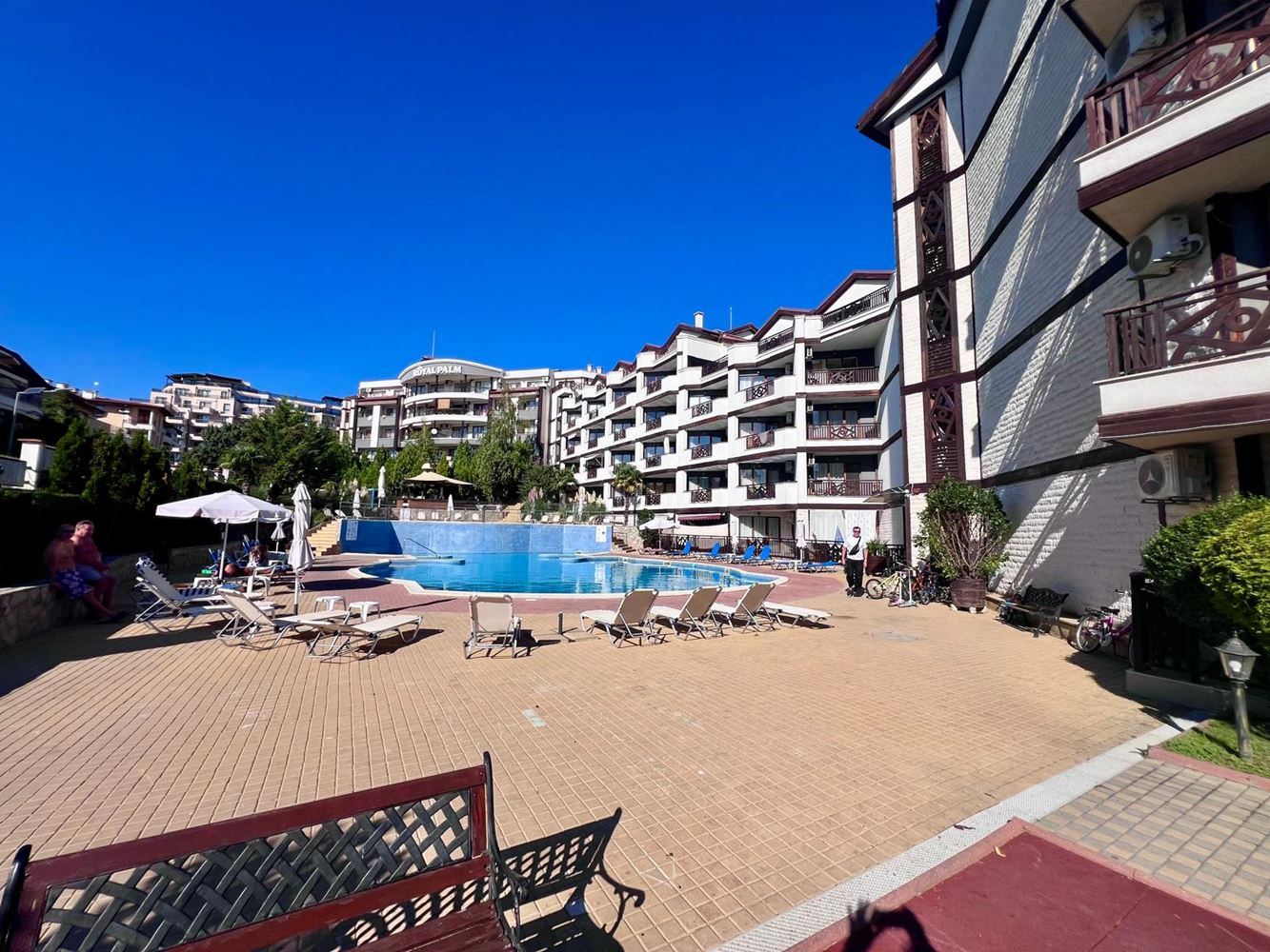 Studio with designer renovation in Sveti Vlas – only 200 m from the sea