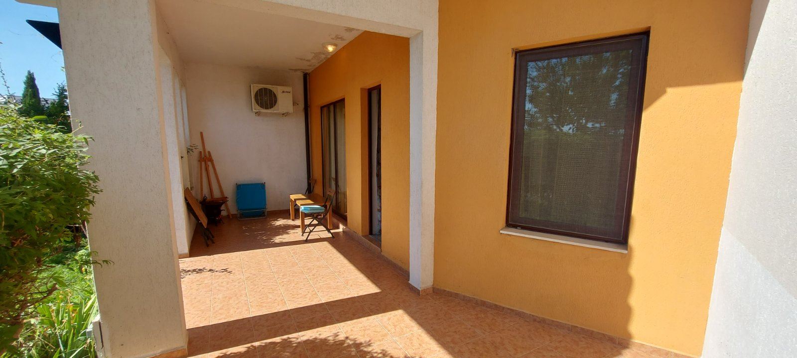 First line in Aheloy – one-bedroom apartment with panoramic sea view, private garden and excellent amenities