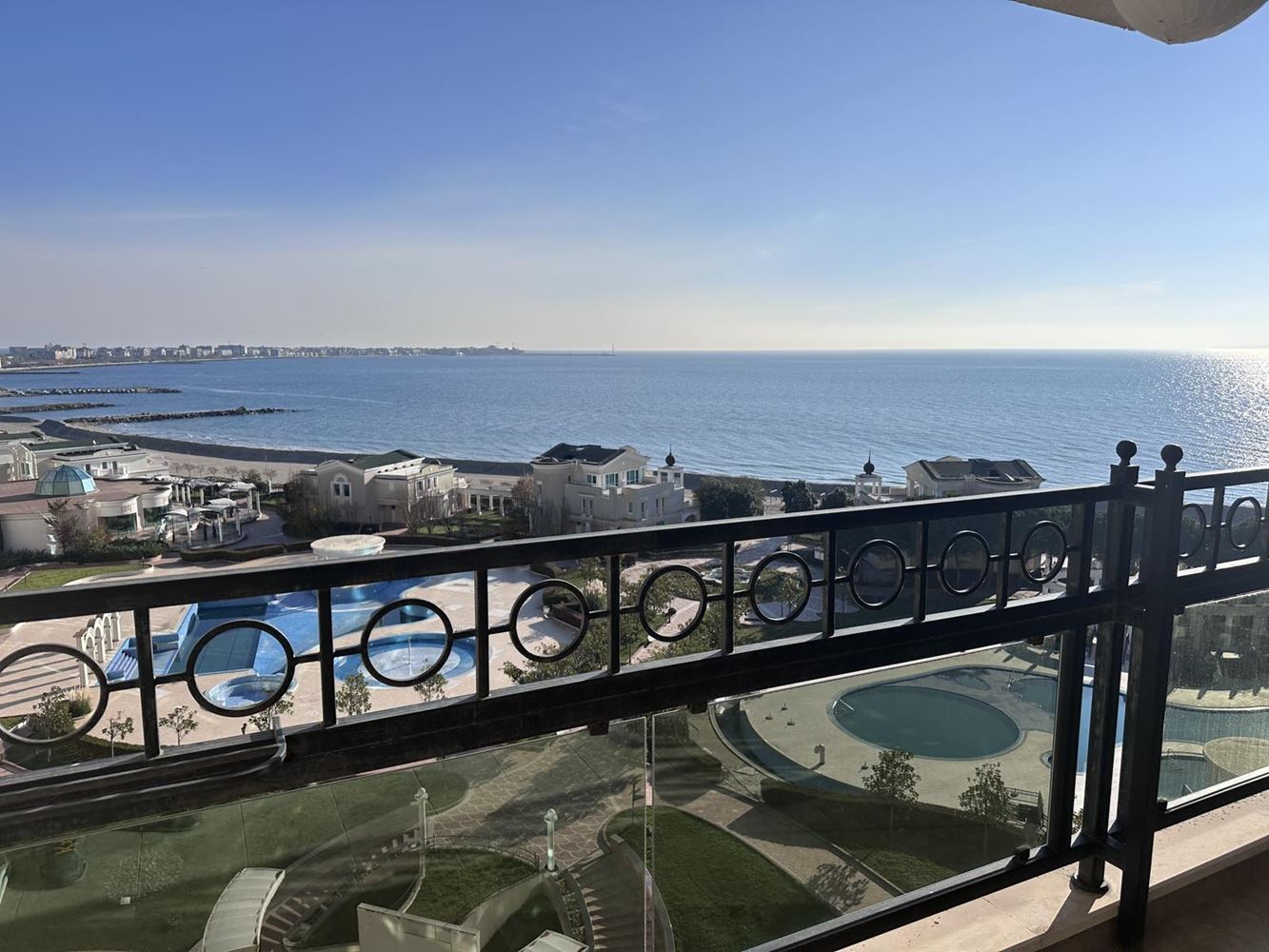 Two-bedroom apartment in Pomorie with frontal sea view – luxury living on the beachfront