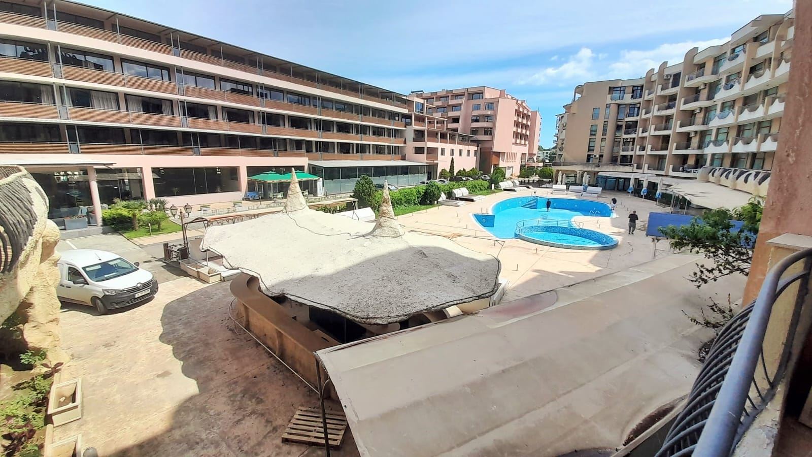 Sunny Beach – fully furnished spacious studio in a luxury complex only 50 m from the beach