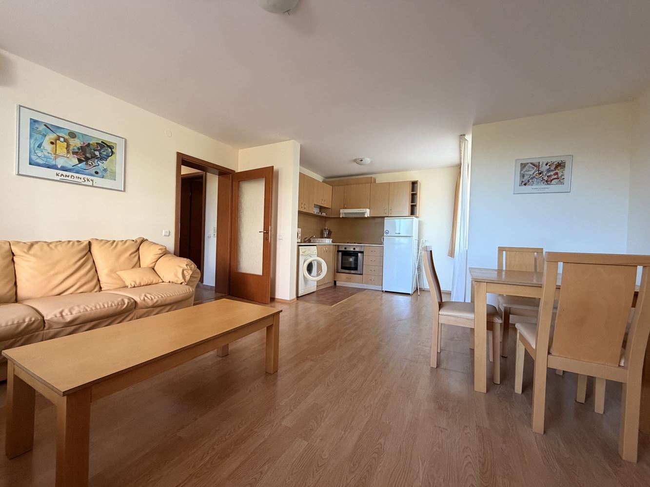 Absolute First Line in Sveti Vlas! Spacious One-Bedroom Apartment with Beautiful Sea View