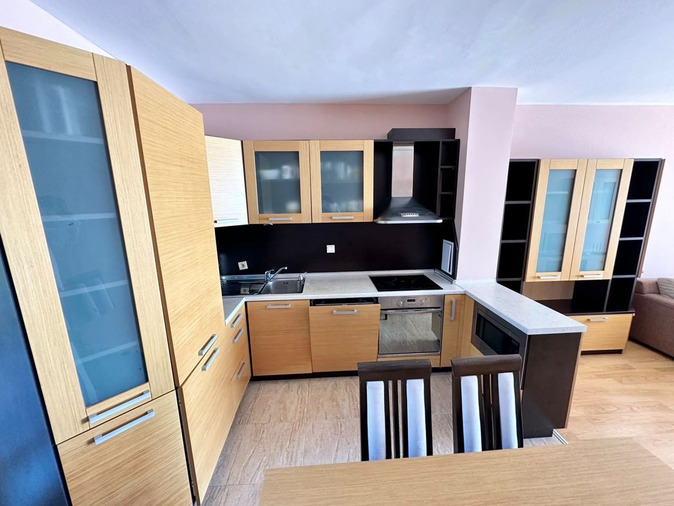 First-Line Sea Property in Sveti Vlas – Impressive Three-Bedroom Maisonette with Panoramic View and Huge Terrace
