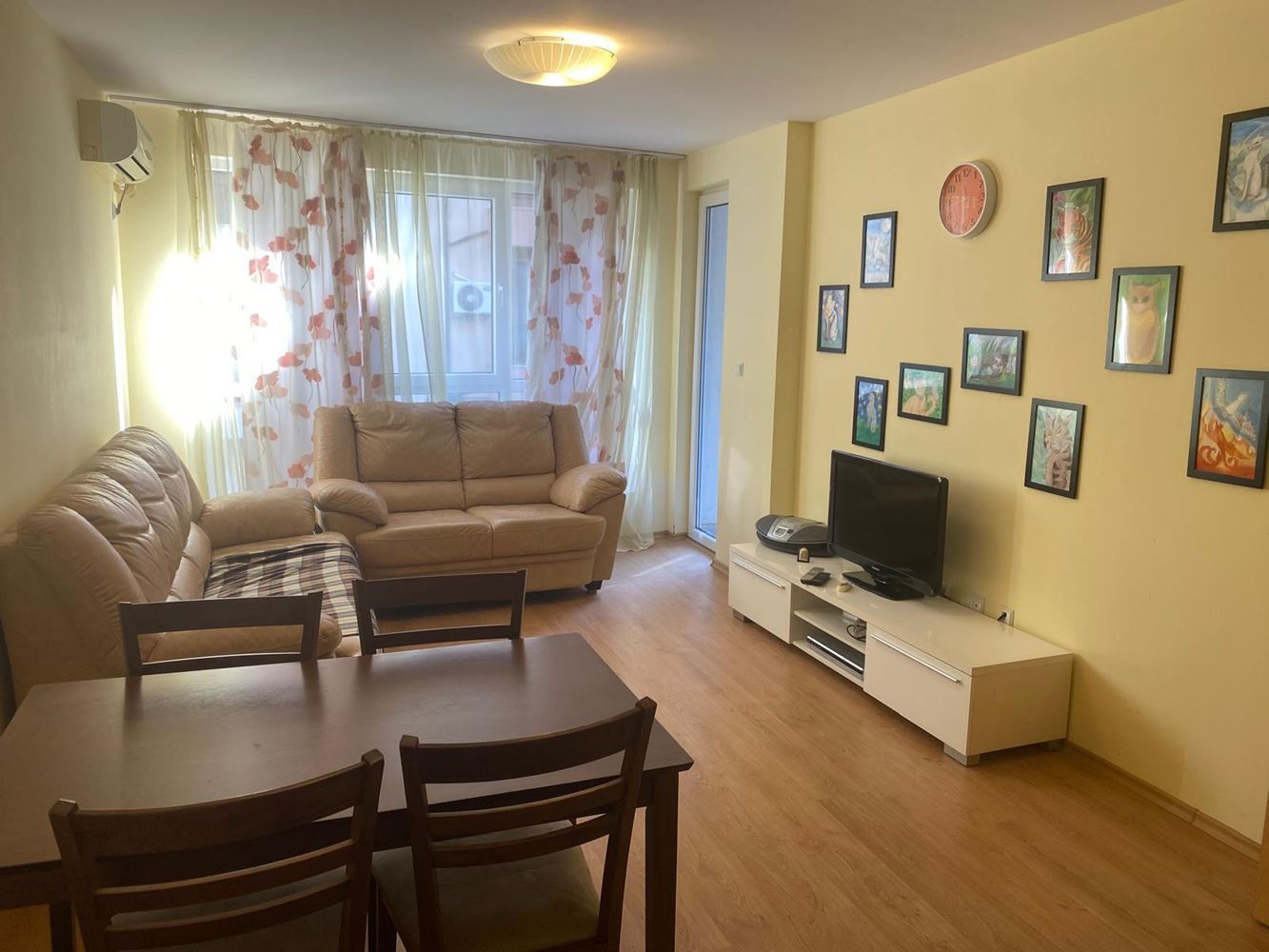 Furnished One-Bedroom Apartment 50 m from the Sea in Pomorie