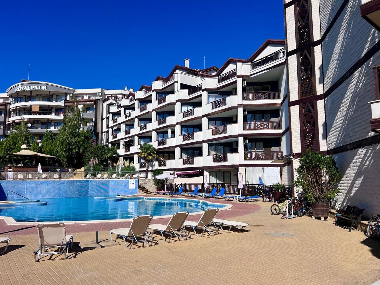Studio with designer renovation in Sveti Vlas – only 200 m from the sea