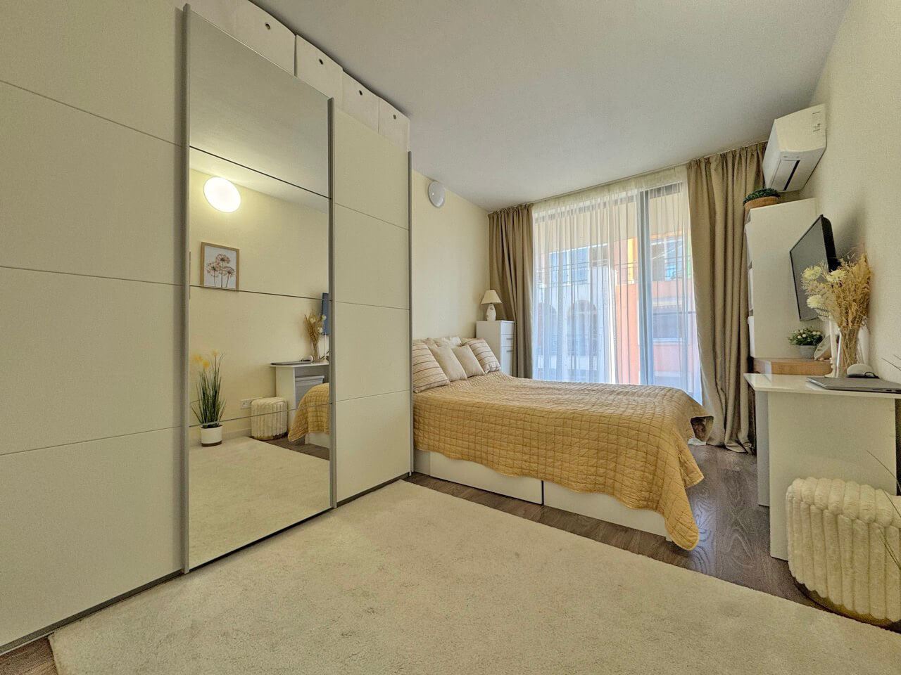 Modern fully furnished one-bedroom apartment in Sunny Beach – style and amenities all year round
