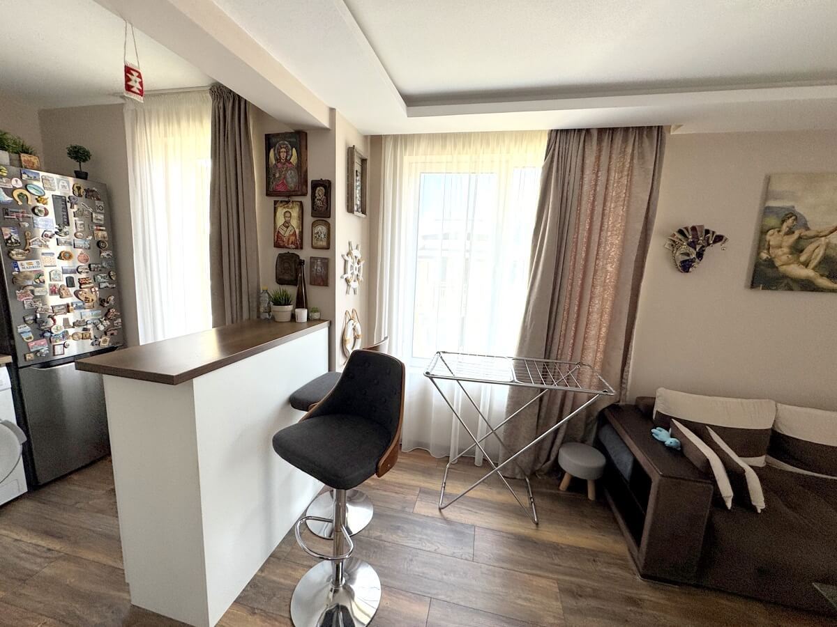 One-bedroom apartment 300 metres from the beach in Sunny Beach – fully furnished and ready to move in