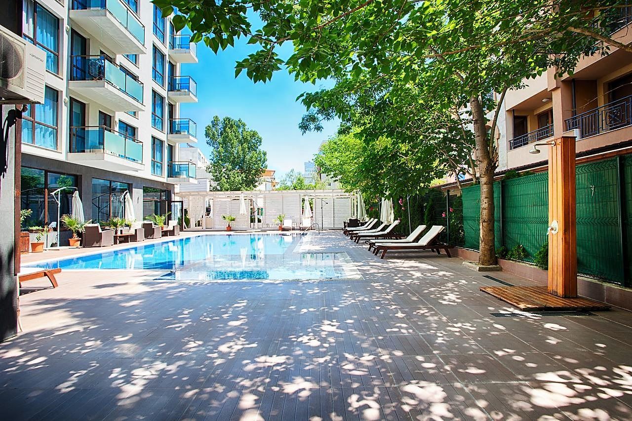 Spacious Studio in Sunny Beach – Excellent Location Only 400 Meters from the Beach