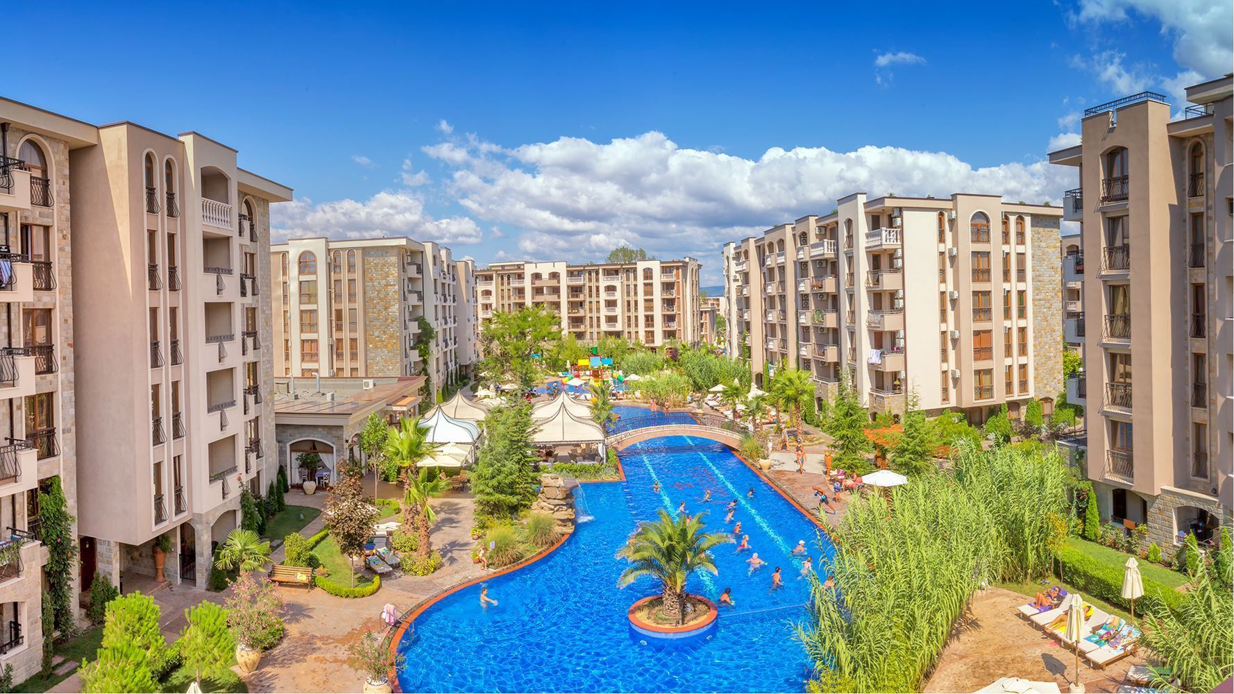 Studio in a prestigious complex in Sunny Beach – fully furnished and ready to use