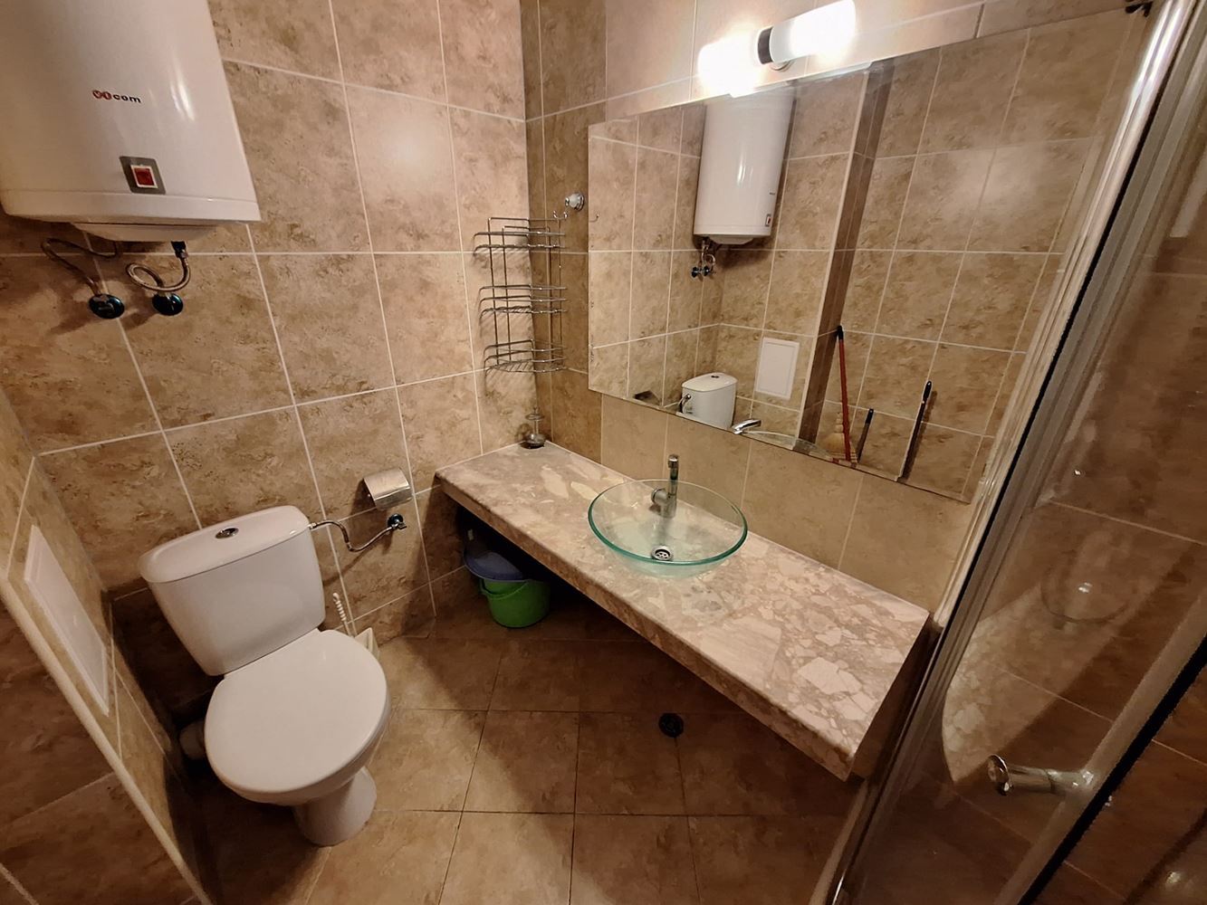 One-bedroom apartment with panoramic pool view – Sunny Beach, only 300 m from the sea