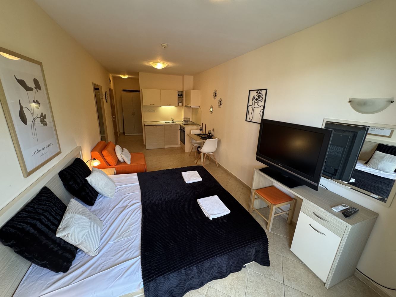 Studio in the Heart of Sunny Beach – 400 m from the Beach with Excellent Resort Infrastructure