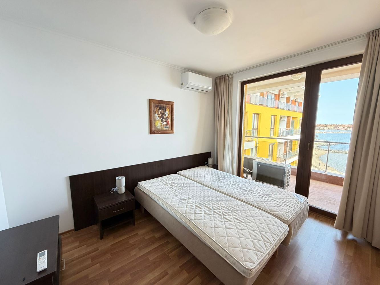 Three-room Apartment with Direct Sea Views on the First Line in Nessebar