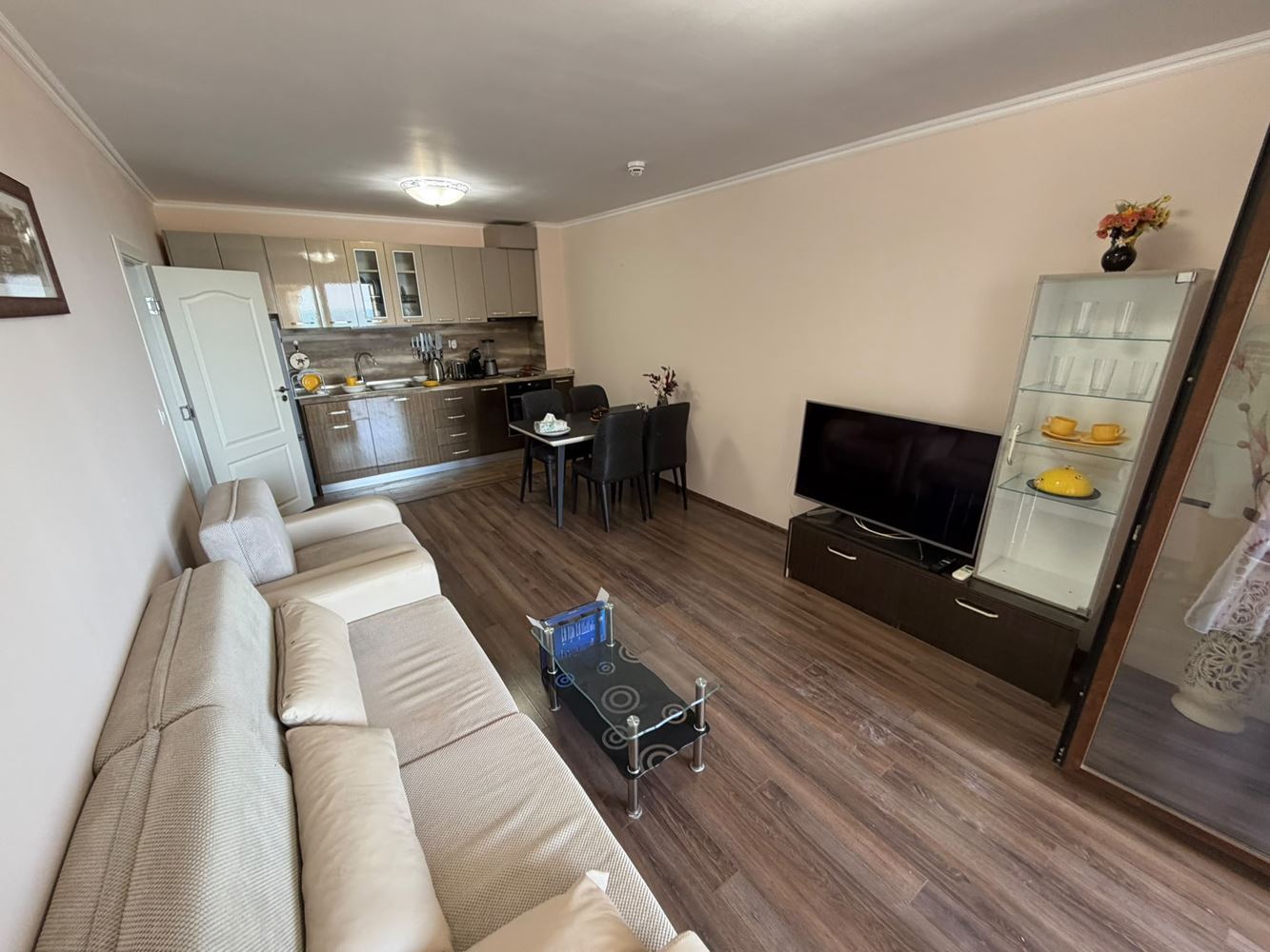 Spacious One-Bedroom Apartment with Panoramic Sea View in a Luxury First-Line Complex in Nessebar