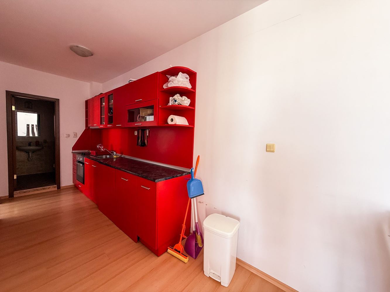 Three-room Apartment with Pool View in a Well-Maintained Complex near Sunny Beach