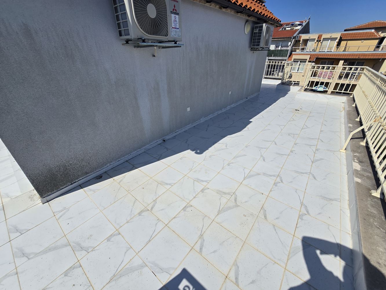 Studio with a Huge Panoramic Terrace and Wonderful View in Nessebar, Cherno More 2 District – No Maintenance Fee
