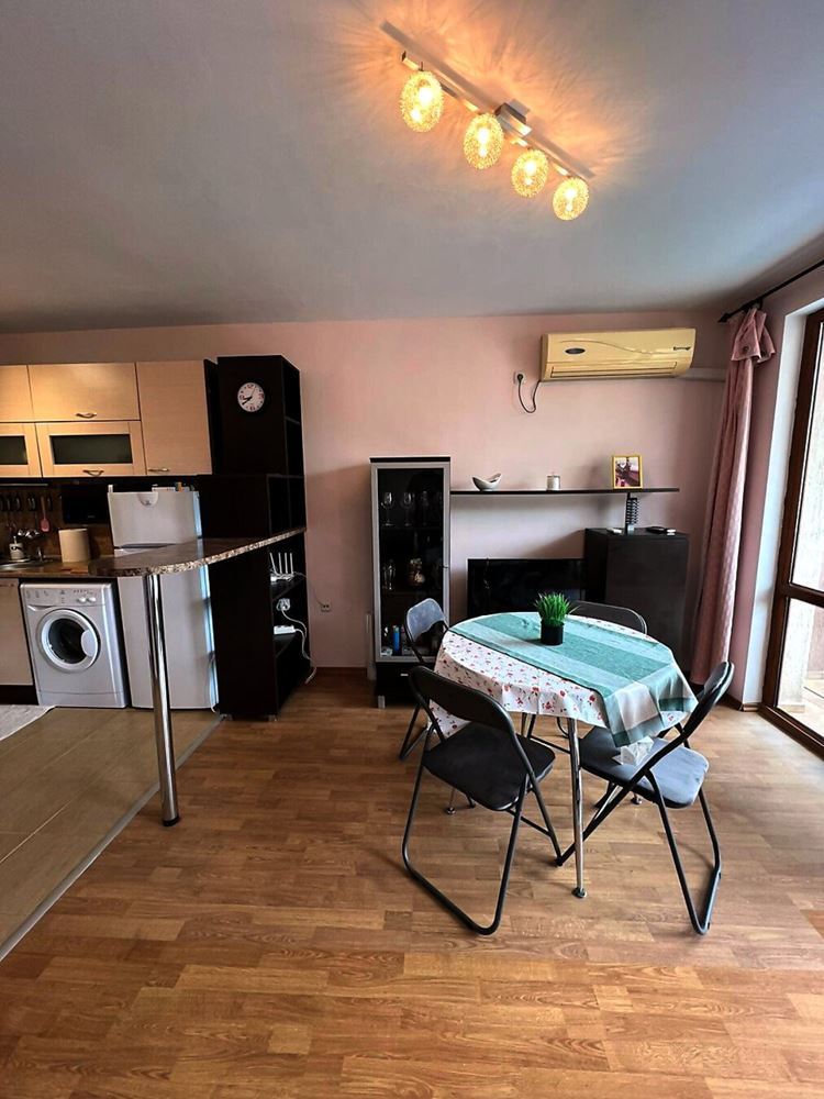 Spacious Studio with Pool View in Sunny Beach – Fully Furnished