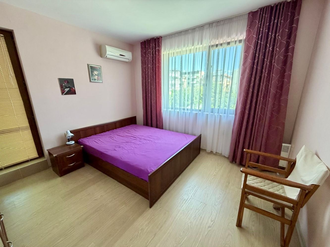 Sarafovo – Spacious One-Bedroom Apartment with Act 16, Minimal Maintenance Fee and Ready Furnishings