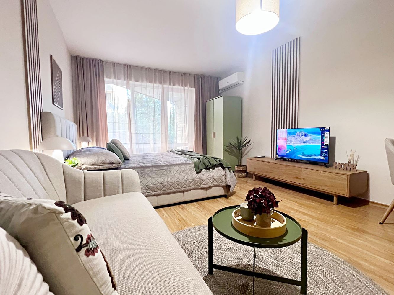Studio with designer renovation in Sveti Vlas – only 200 m from the sea